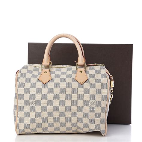 louis vuitton damier azur speedy 25 price